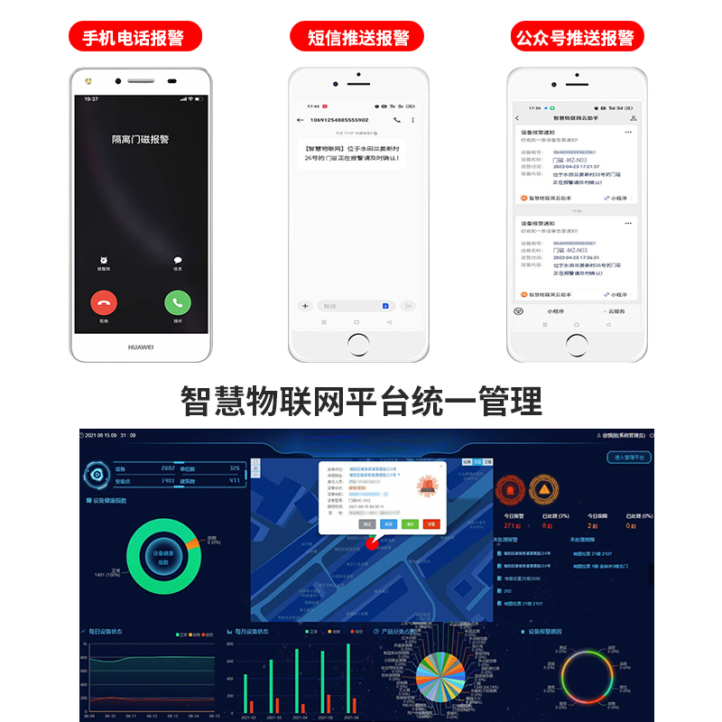 NB-IoT門磁防疫居家隔離遠(yuǎn)程監(jiān)管現(xiàn)場報(bào)警  MC-N03